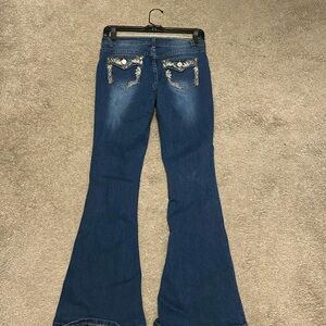 Bamboo original Denim bell bottom jeans Size 9